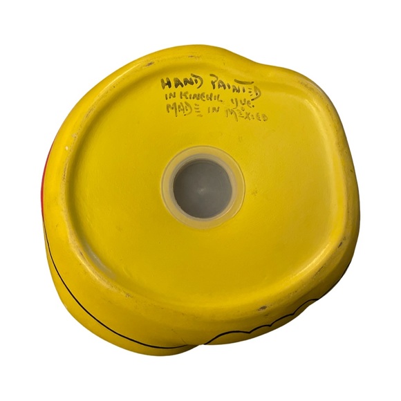 Vintage Mexican Folk Art Cat Bank - Pottery - Picture 4 of 4